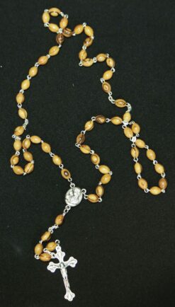 Olive Wood Rosary - Soil