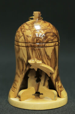 Bell with Nativity Set Christmas Ornament (Large)
