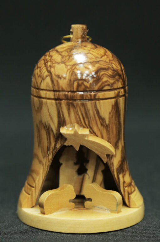 Bell with Nativity Set Christmas Ornament (Large)