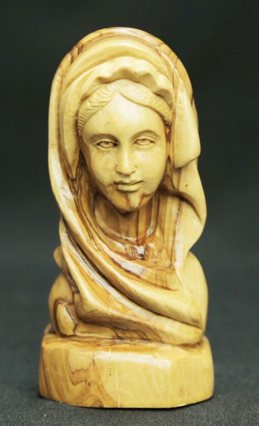 Virgin Mary Head With Scarf