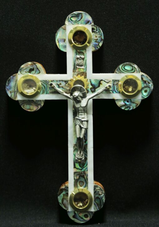 Roman Cross - Mother of Pearl - 5 Lens