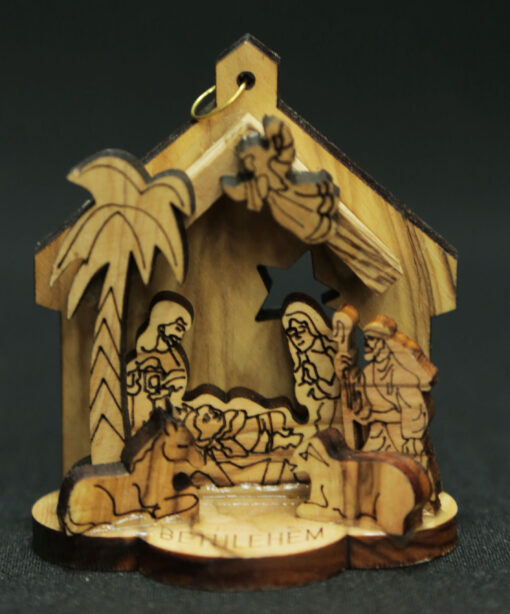 Nativity Scene Christmas Ornament