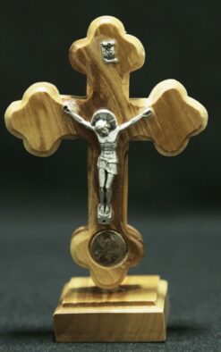 11 CM Mini Roman Cross - 1 Lens - Stand