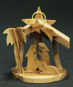 Christmas Ornament with Star Background