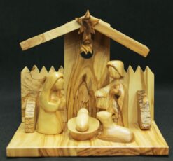 Modern Nativity with Set.