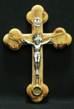 12 CM Roman Cross - Mother of Pearl Star - 1 Lens