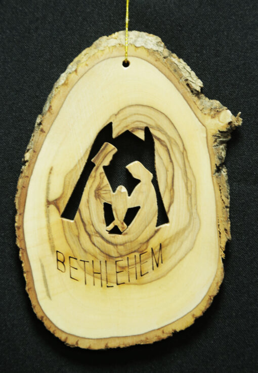 Flat Christmas Tree Ornament