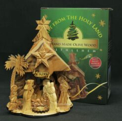 Musical Nativity - Christmas Tree - Green Gift Box