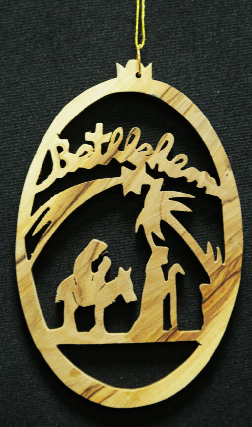 Flight To Egypt Christmas Ornament
