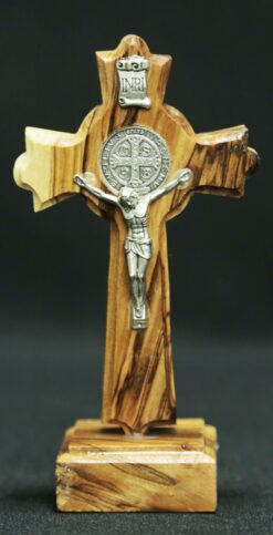 Mini Benedict Cross - 12 CM - Stand