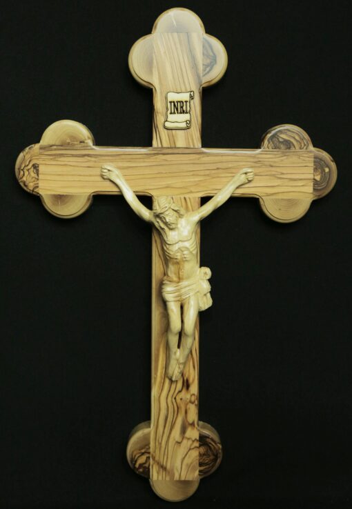 Roman Cross - Wooden Crucifix
