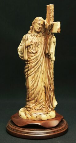 Jesus Sacred Heart with Cross