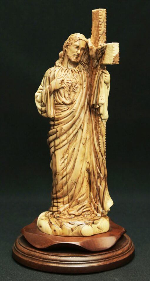 Jesus Sacred Heart with Cross