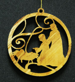 Nativity Scene Christmas Ornament