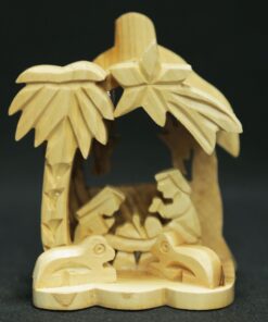 Small Two Angels Nativity