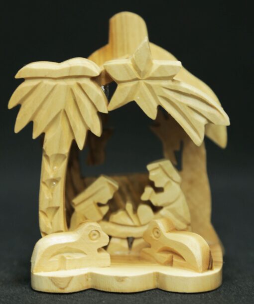 Small Two Angels Nativity