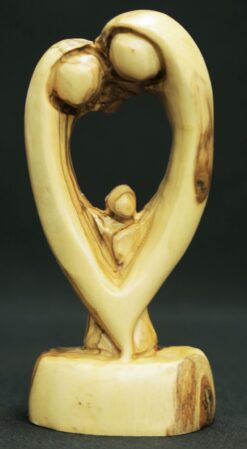 Plain Holy Family (Heart)